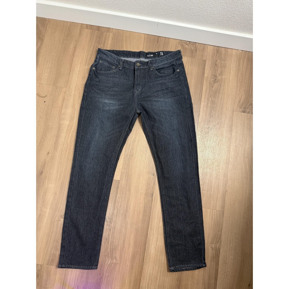 WXYZ Jeans Mens 34x32 Dark Wash Blue Slim Straight Stretch Denim Casual